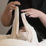 Natashas Skin Spa image of hot towel on clients face to remove a mask