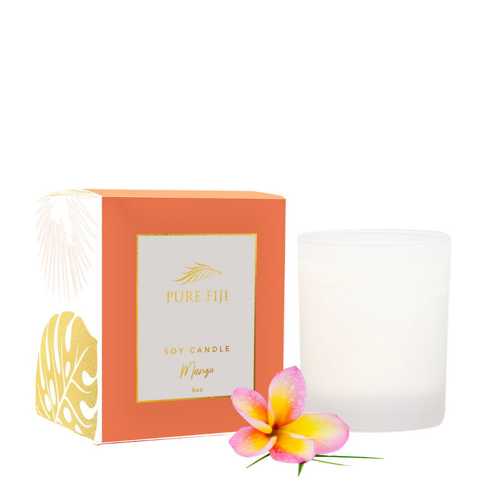 Pure Fiji Soy Candle Coconut Lime Blossom