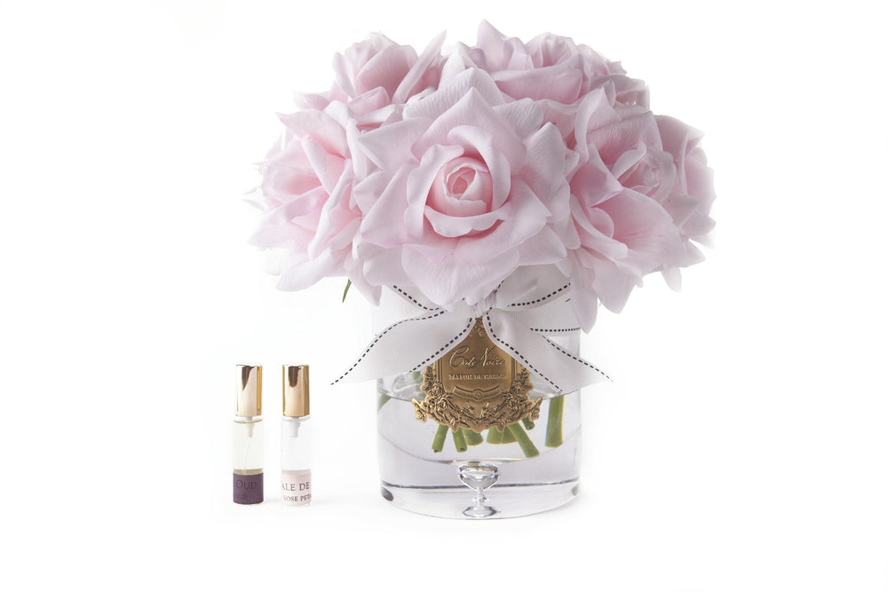 
                  
                    Cote Noire Luxury Grand Bouquet French Pink roses with Gold Badge (with rose petal & rose oud fragrances)
                  
                