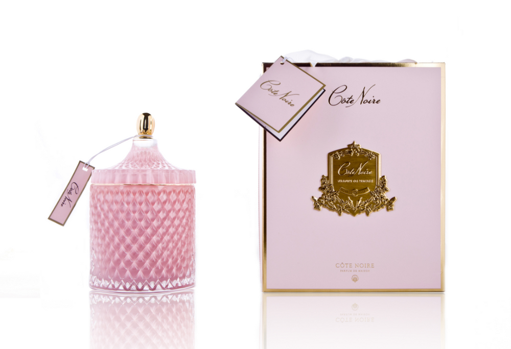 Cote Noire Art Deco Candle Pink in Pink Champagne Grand GML45006